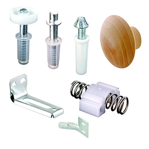 Prime-Line Products N 7283 Bi-fold puerta Kit de reparación, para 7/8 en. Amplia pista, used con 3/8 en. Diámetro exterior pivotes y guías