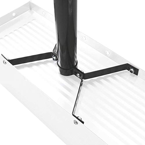 PrimeMatik - Soporte metálico para buzón US Mail Estilo Correo Postal Americano