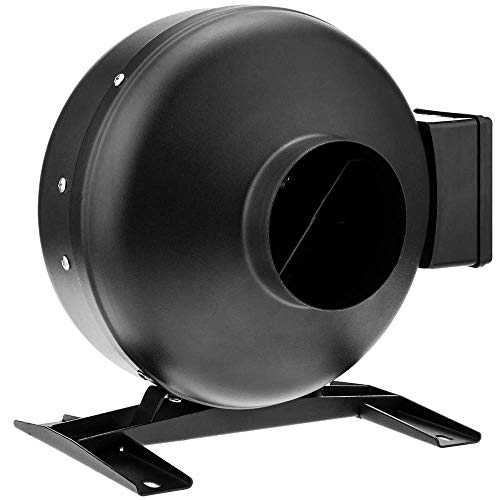 PrimeMatik - Ventilador de Tubo de 125 mm. Extractor de conducto en línea para la ventilación Industrial
