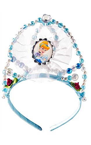 Princesas Disney - Tiara de Cenicienta, color azul, Talla única (Rubie's 8465)