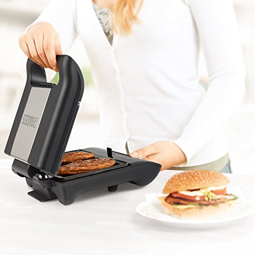 Princess 117000 – Parrilla compacta, fácil de almacenar, calentamiento rápido
