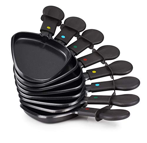 Princess 162700 Oval Grill Party – Raclette y parrilla, con parte diseñada especialmente para creps, 8 personas
