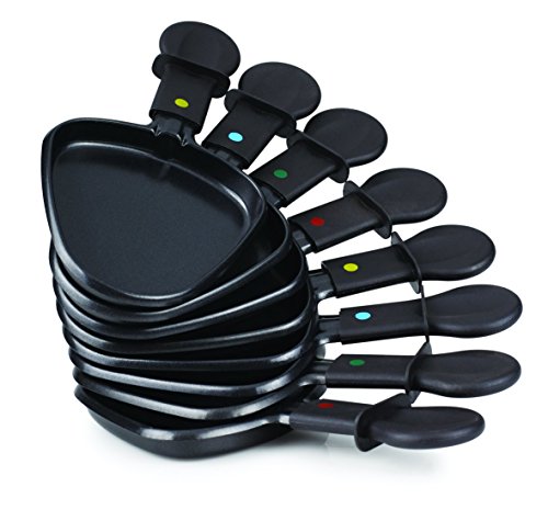 Princess 162710 Oval Stone Grill Party – Parrilla de piedra y raclette combinadas para 8 personas