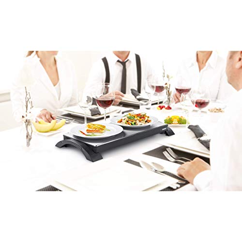 Princess 312295 Warming Tray – Bandeja Caliente, se Puede Utilizar sin Cables, se Calienta Rápido