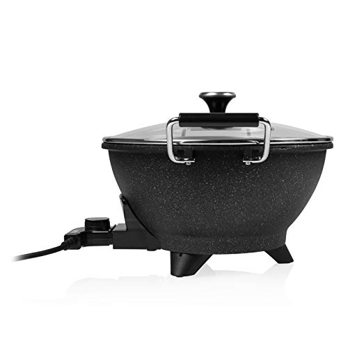 Princess Stir-Fry 162389 Wok eléctrico, 1400 W, 7 litros, Negro