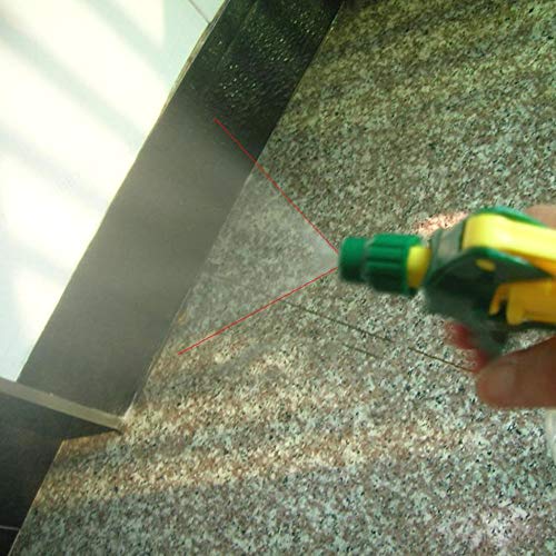 PRINDIY Pulverizador de gatillo Resistente a Productos químicos industriales de Alta Resistencia Pulverizador de gatillo para Limpieza de Ventanas de Limpieza de automóviles Jardinería, 5 Piezas