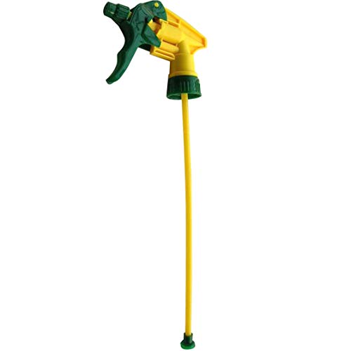 PRINDIY Pulverizador de gatillo Resistente a Productos químicos industriales de Alta Resistencia Pulverizador de gatillo para Limpieza de Ventanas de Limpieza de automóviles Jardinería, 5 Piezas