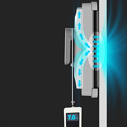 PRIXTON Windows Cleaner Spire BT200 - Robot Limpiacristales Automático con Programas de Limpieza Inteligentes, Limpiador de Ventanas con Control Remoto Desde Mando o móvil