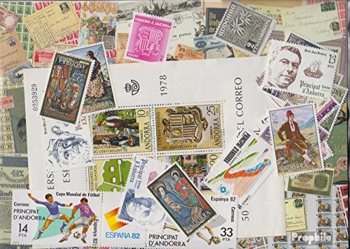Prophila Collection Andorra - españolas Correos 25 Diferentes Sellos Andorra spanisch (Sellos para los coleccionistas)