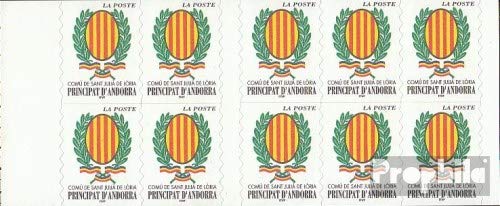 Prophila Collection Andorra - francés Correos Michel.-No..: mh0-11 (Completa.edición.) 2001 Sellos: Escudo de Armas (Sellos para los coleccionistas)