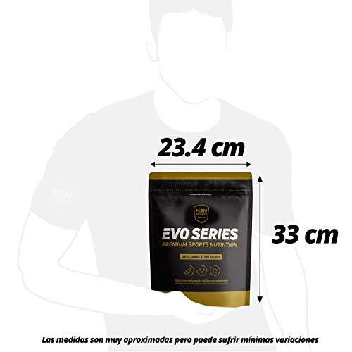 Proteína Hidrolizada de Suero de HSN Sports | Evohydro 2.0 (Hydro Whey) | A partir de Whey Protein Isolate, Proteína Vegetariana, Sin Gluten, Sin Lactosa, Sabor Fresa y Chocolate Blanco, 500g