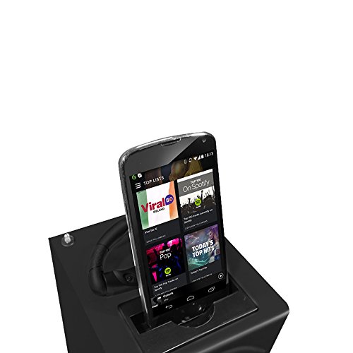 Psyc Sumvision - Altavoz inalámbrico Bluetooth portátil, cuerpo estilo torre, para iPhone, iPad y Smartphone con USB