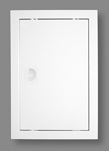 Puerta de inspección, compuerta de revisión, plástico ABS de alta calidad en color blanco -