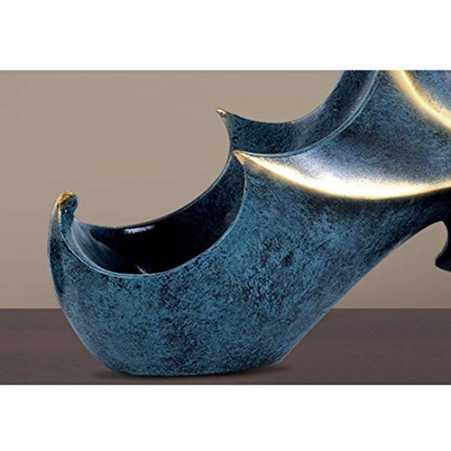 Puesto de vinos Estante Sostenedor de vino Estreno de una casa de regalos Europa y casa for casarse Creación Artesanal adornos hechos a mano de resina concha de belleza estante del vino CHAMPAÑERAS De
