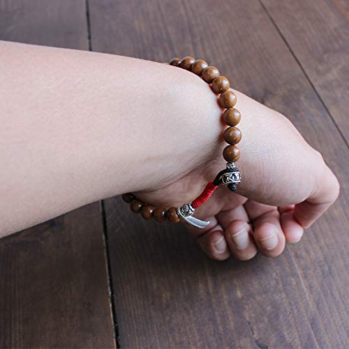Pulsera De Cuentas Para Mujer,Marrón Piedra De Roca De Lava Natural 8 Mm Labradorita Sodalita Pulsera De Plumas Semipreciosas Piedra De Nacimiento Cristal Curativo Cuentas Redondas Pulsera Elástica