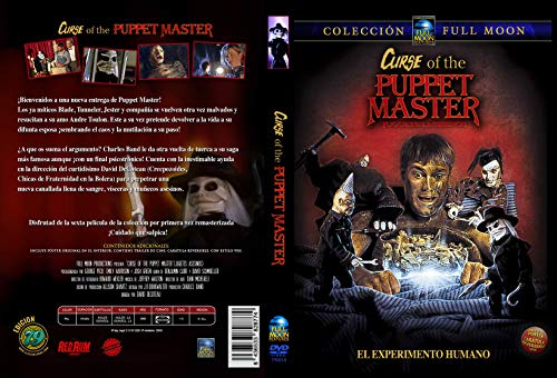 Puppet Master 6 Juguetes asesinos DVD 1998 Curse of the Puppet Master