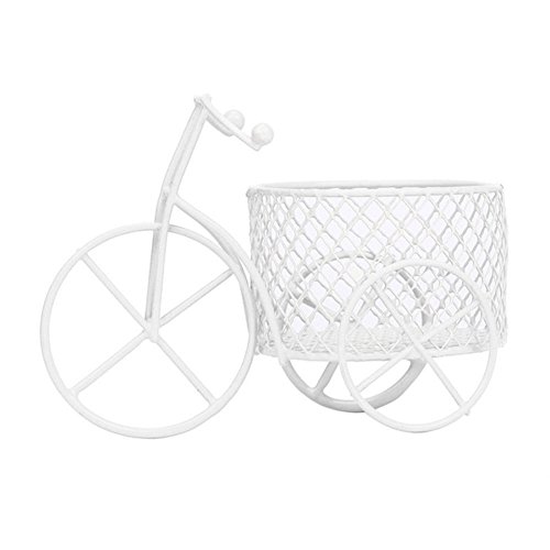 Puran - Soporte de almacenamiento para joyas de azúcar para decoración de bicicletas de hierro