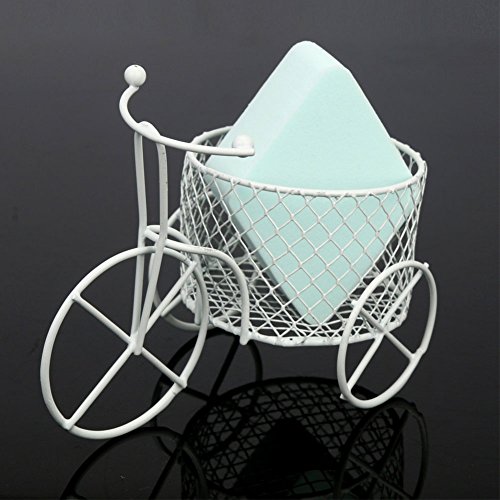 Puran - Soporte de almacenamiento para joyas de azúcar para decoración de bicicletas de hierro