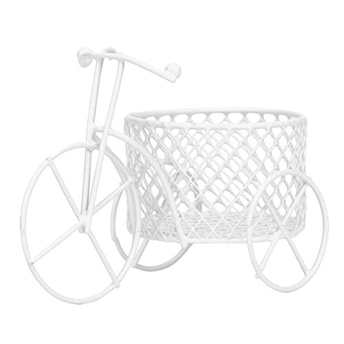 Puran - Soporte de almacenamiento para joyas de azúcar para decoración de bicicletas de hierro