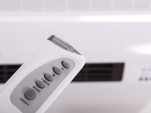 PURLINE HOTI M50 Calefactor cerámico Split de Pared 1000W / 2000W con Mando a Distancia y termostato Regulable