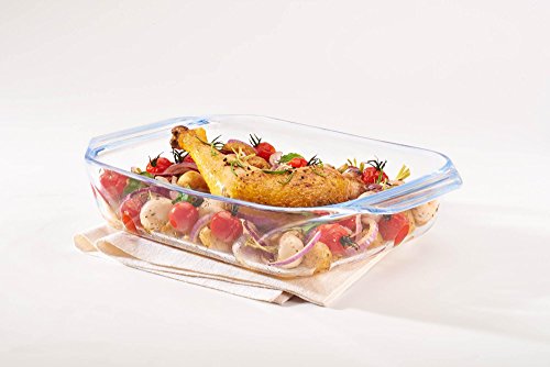 Pyrex OPTIMUM - Fuente de forma rectangular, 39 x 25 cm