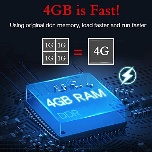 Q Plus Android 9.0 TV Box con Mini Teclado inalámbrico retroiluminado, Allwinner H6 Quad-Core 64bit Arm Corter-A53 CPU 4GB RAM 32GB RAM Mali T720 GPU 4K 6K Resolución 2.4GHz WiFi 100M LAN Enternet
