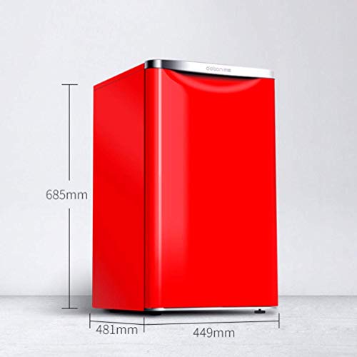 QCYSK Mini-refrigerador 71L Nevera bajo mostrador con Compartimento Enfriador Cubierto - Descongelación con un botón - Adecuado para Oficina, Dormitorio o apartamento con estantes Ajustables