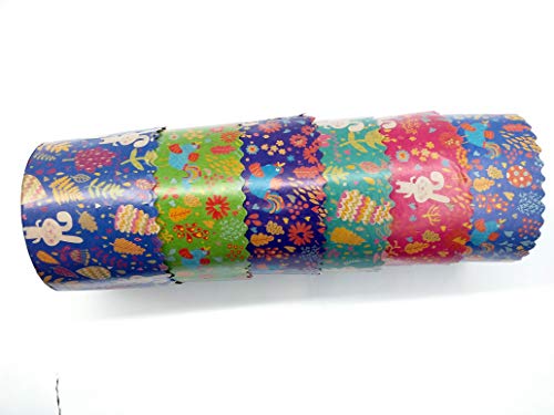 QG Group - Molde de papel para panettone para niños de 1 a 20 unidades, altura de 3,54 x 2,75 pies de ancho (9 cm x 7 cm)