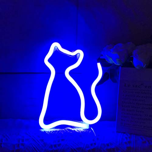 QiaoFei - Luz de neón con forma de flamenco LED, para decorar fiestas, cumpleaños, habitación de los niños, sala de estar, decoración de fiesta de boda, color rosa