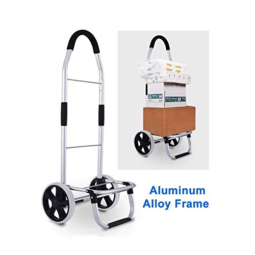 QILO Carrito de la Compra Carrito de Compras Plegable Impermeable con Bolsa Desmontable y diseño Plegable, Ligero y portátil