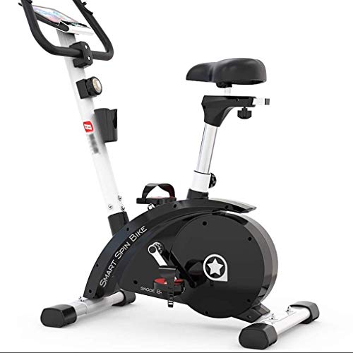 Qinmo Cubierta de Bicicleta de Ejercicios, Inteligente magnética Control Dinámico de Bicicletas Asiento Ajustable y el Manillar de Fitness los Deportistas Bicicleta estática