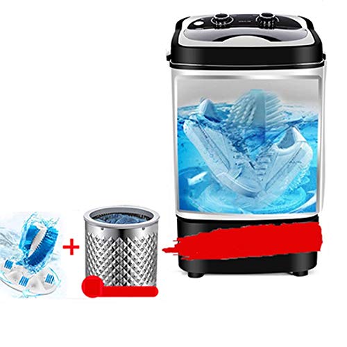 Qinmo Inteligente máquina de Lavado de Calzado Completamente automática de Hogares portátil Lavadora automática Lazy Compacto pequeño Lavadora (Color : B)