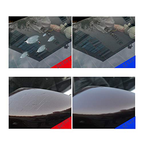 Qiwenr 3Pcs Reparador de arañazos para Coche,Quita Arañazos Pulido Coche Paño De Limpieza De Microfibra Nano Magic Removedor De Arañazos Paño para El Coche para Reparación De Arañazos