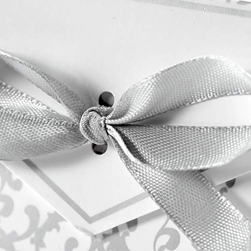 QKP 50x Boite A Dragee, Accesorio De Decoración De Boda, Mesa, Bautismo, Flor, Adorno Argentina