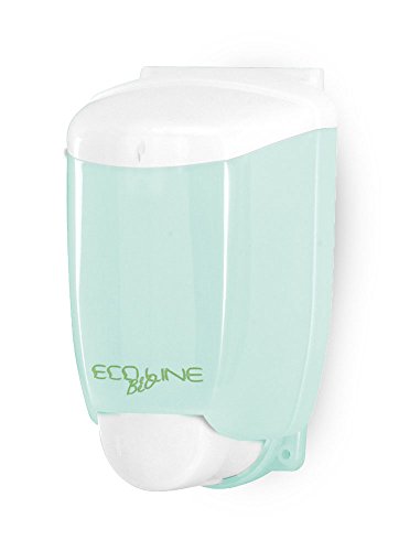 QTS Italy E-SO/1R-S Dispensador de Jabón, Cartucho Recargable, 1000 ml