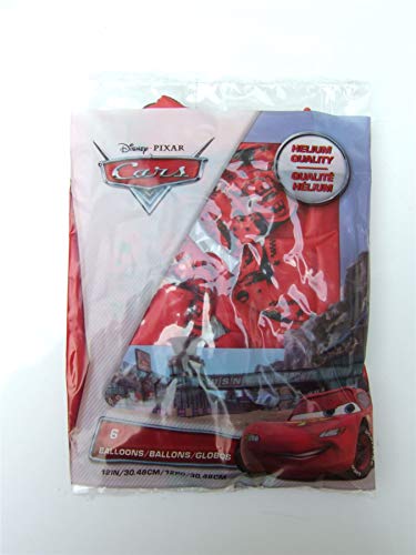 Qualatex 19233 - Globos de coches, color rojo, 30,8 cm