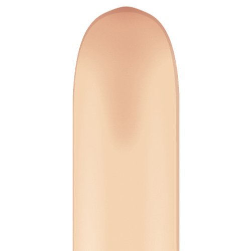Qualatex - Globos de qualatex 260q color blush, sonrojado. carne (100 unid)