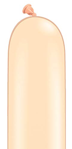 Qualatex - Globos de qualatex 260q color blush, sonrojado. carne (100 unid)