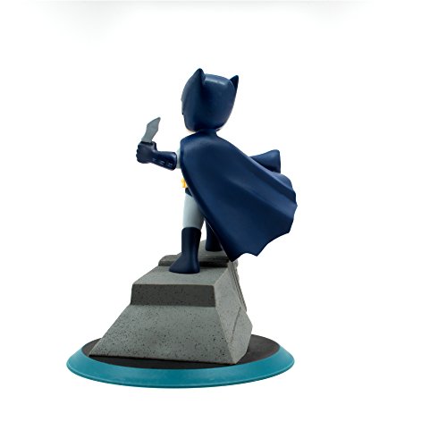 Quantum Mechanix Abysse Corp FIGQMX012 DC Comics Figura de Batman Rebirth, Multicolor