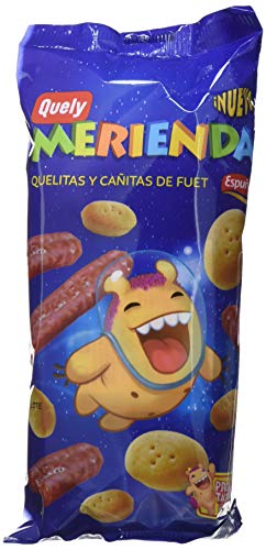 Quely Quely Merienda Con Cañitas De Fuet 80 g Pack de 21
