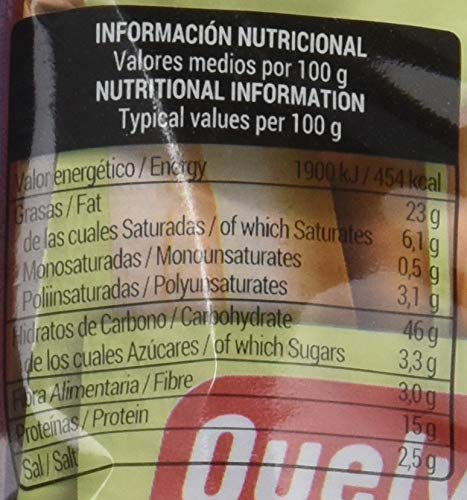 Quely Quely Merienda Xl Con Cañitas De Fuet 90 g Pack de 12