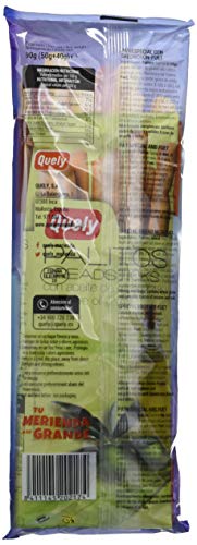 Quely Quely Merienda Xl Con Cañitas De Fuet 90 g Pack de 12
