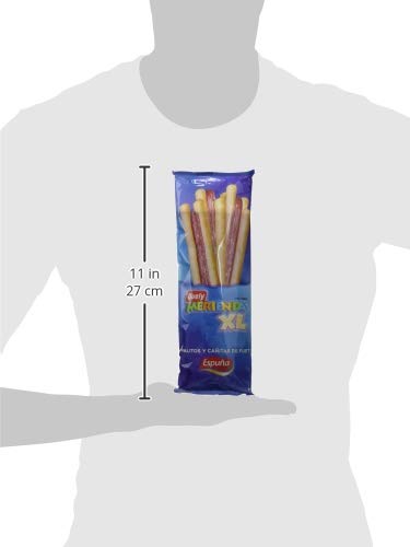 Quely Quely Merienda Xl Con Cañitas De Fuet 90 g Pack de 12