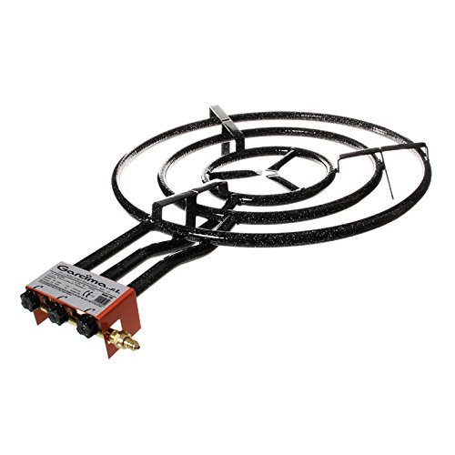 Quemador de gas con 3 bombillas, diámetro 70 cm, 9,5 KW, para Paellas, etc. de Paelleras El Cid