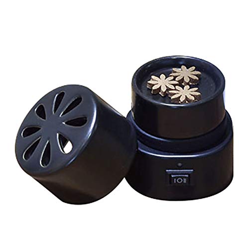 Quemador de Incienso de cerámica electrónico, Aceite Esencial eléctrico Difusor de aromaterapia, Temperatura Constante Horno 140° /160°, Porcelana casera, Balcón, Porche, Patio