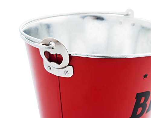 Quid Mi bar Cubo Cerveza de 6 l Beer, Rojo