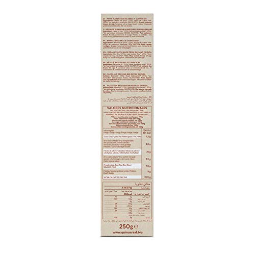 Quinua Real Spaghetti - 250 gr , Pack de 6