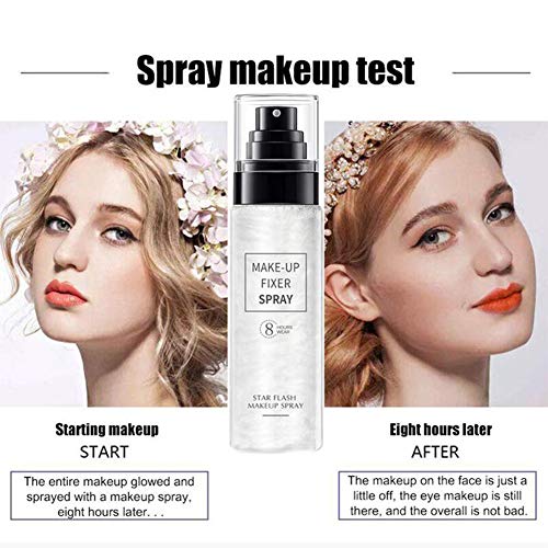 QWEDFG 100 Ml Makeup Setting Spray Moisturizing Long Lasting Foundation Fixer Make Up Spray Matte Finishing Setting Spray