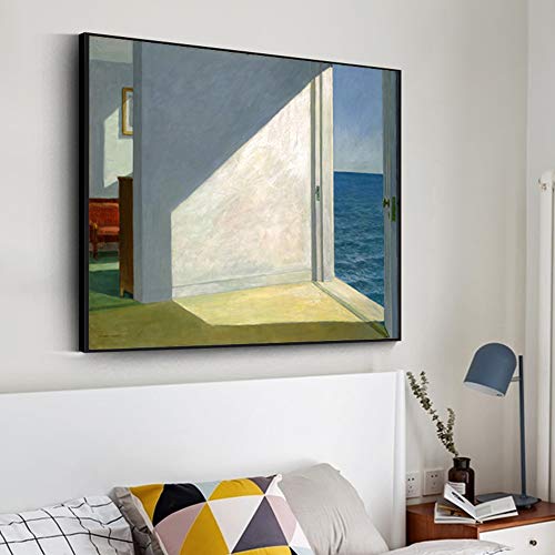 QWESFX Decoración para el hogar La luz del sol brilla en la habitación Figura Lienzo Pintura Arte de la pared Fotos Carteles de pared Imprimir en lienzo (Imprimir sin marco) A 35x70CM