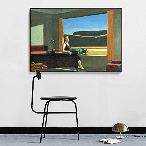 QWESFX Decoración para el hogar La luz del sol brilla en la habitación Figura Lienzo Pintura Arte de la pared Fotos Carteles de pared Imprimir en lienzo (Imprimir sin marco) A 35x70CM